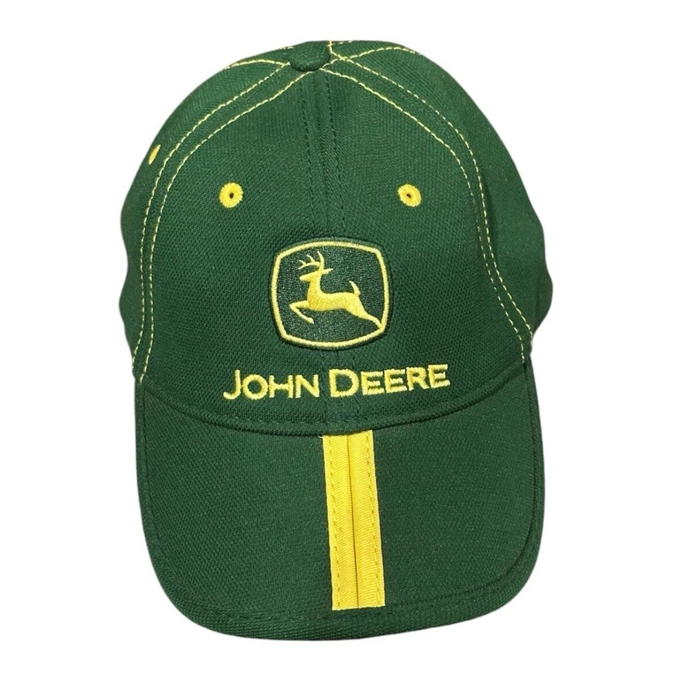Rare John Deere Foldable Cap Adjustable Gary Francis Group Hat